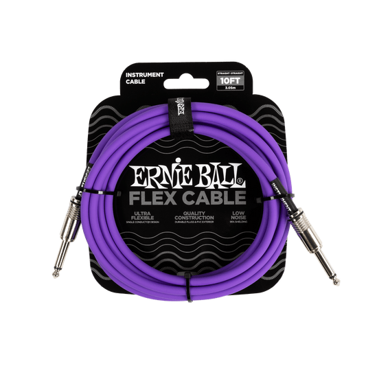 Ernie Ball Flex Instrument Cable - Purple