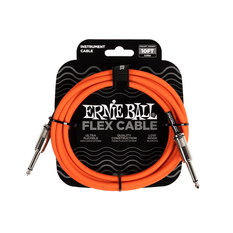 Ernie Ball Flex Instrument Cable - Orange