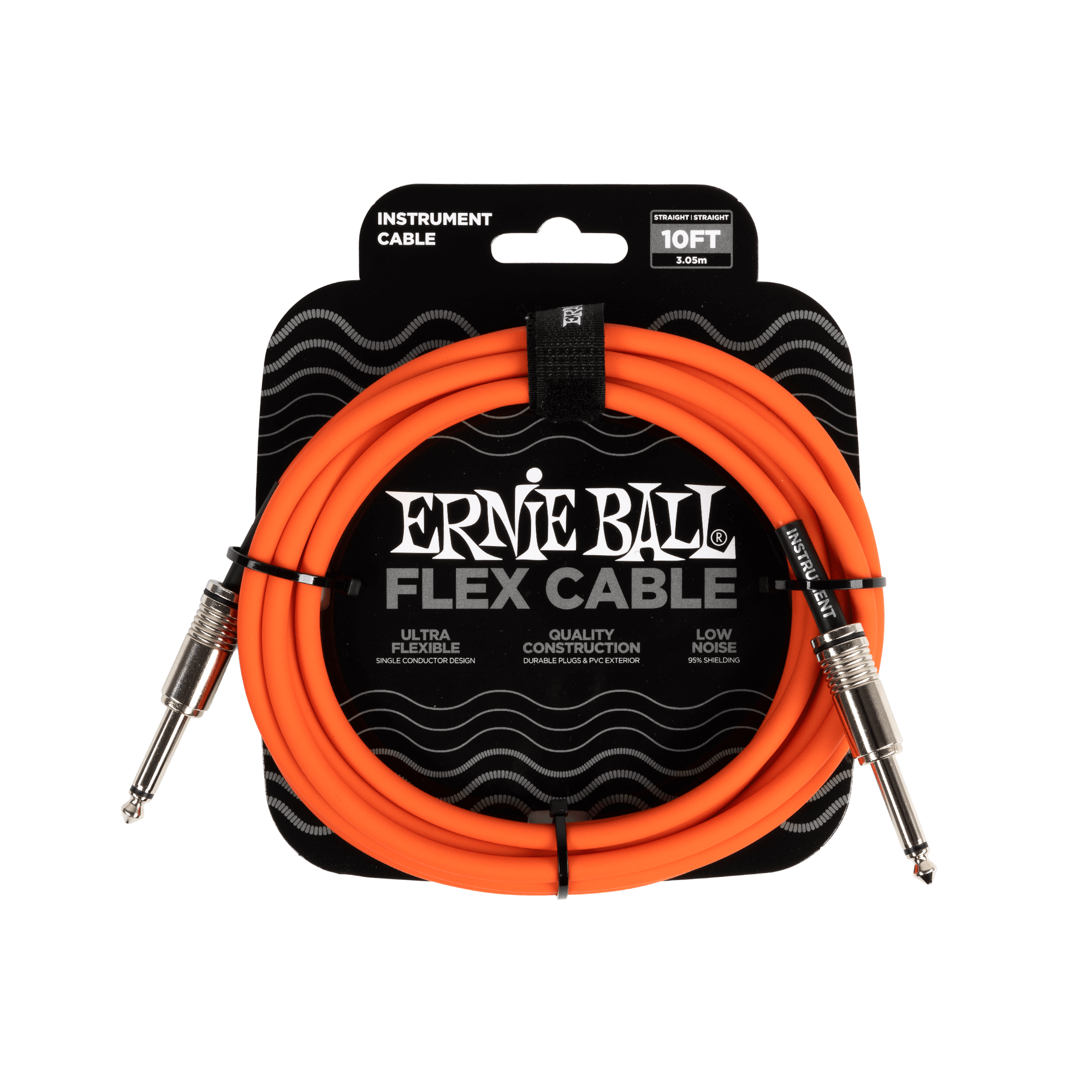 Ernie Ball Flex Instrument Cable - Orange