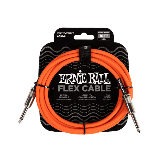 Ernie Ball Flex Instrument Cable - Orange