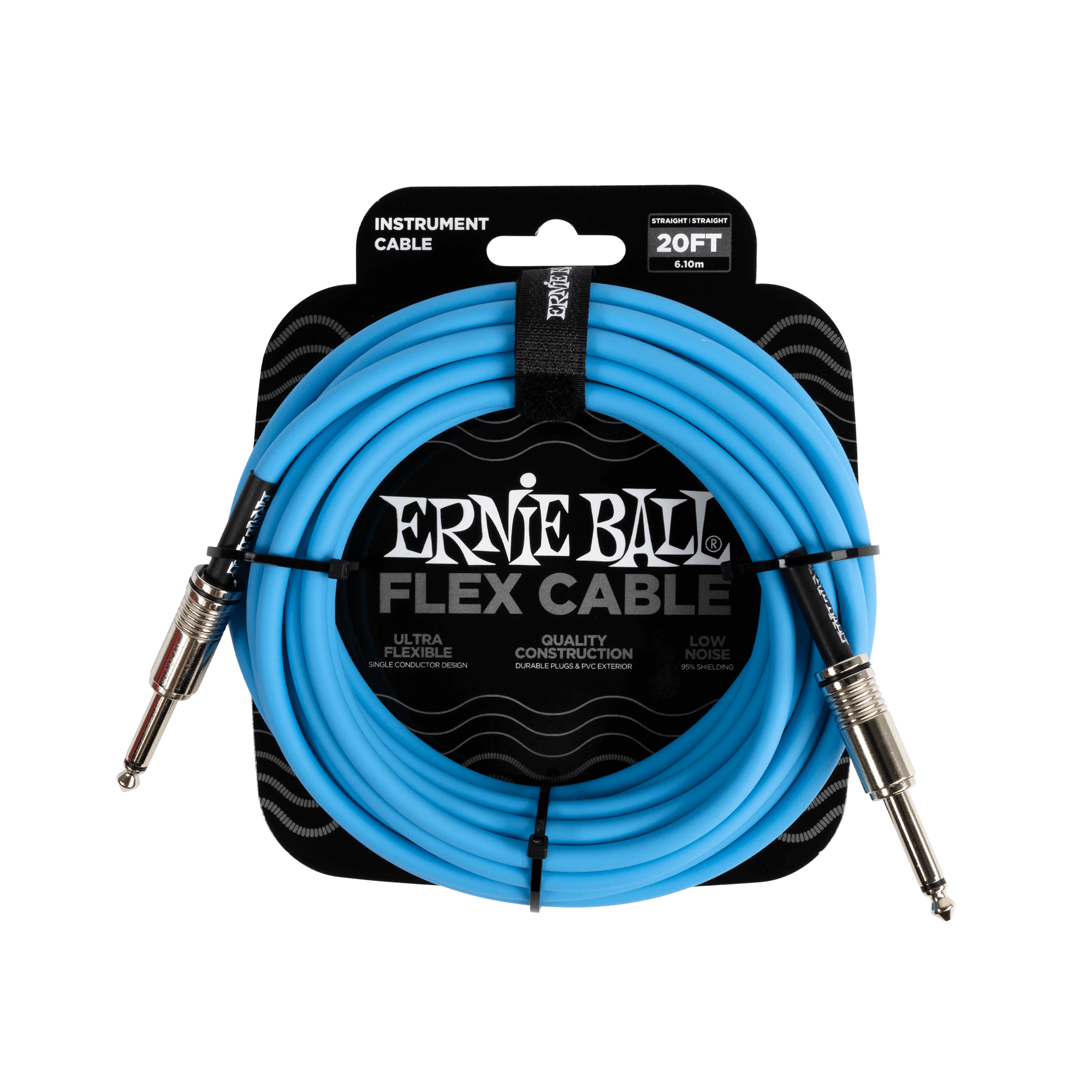 Ernie Ball Flex Instrument Cable - Blue