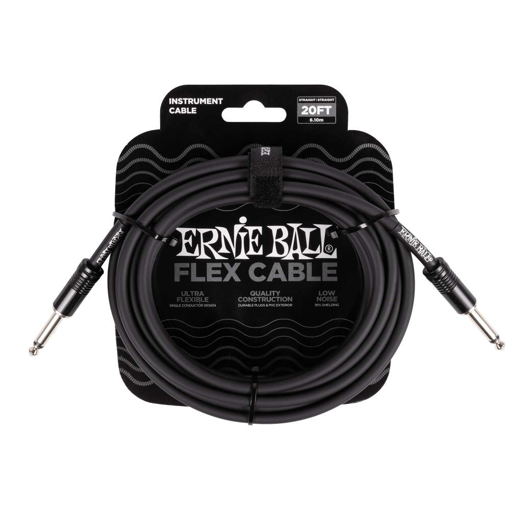 Ernie Ball Flex Instrument Cable - Black