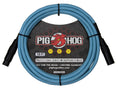 Load image into Gallery viewer, Pig Hog Hex Series XLR Microphone Cable - Daphne Blue
