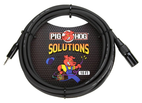 Pig Hog 3.5MM TRS - XLR (M) Cable