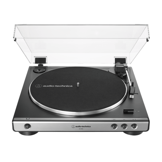 Audio-Technica AT-LP60X-GM Fully Automatic Belt-Drive Turntable - Gun Metal/Black