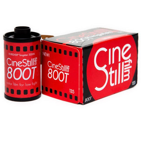 CineStill 800Tungsten High Speed Color Negative 35mm Film - 36 exp