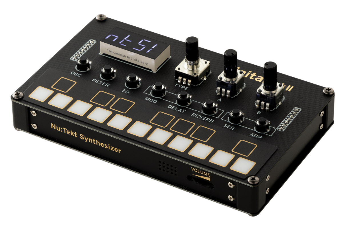 Korg Nu:Tekt NTS-1 MKII DIY Digital Synthesizer Kit