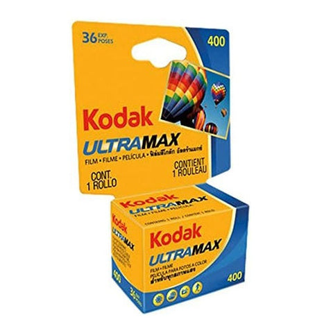 Kodak Ultra Max ISO 400 35mm Carded Color Negative Film x 36 exp.