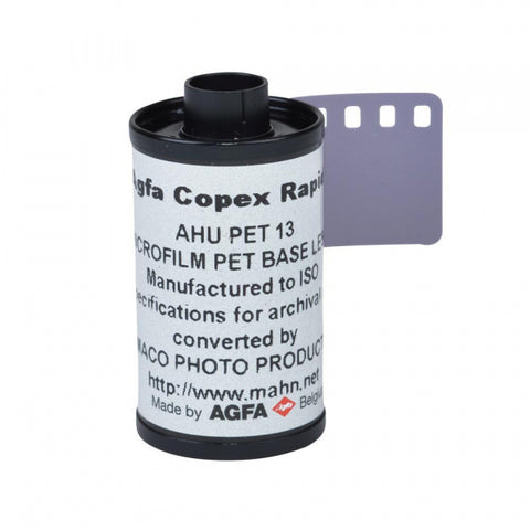 Agfa Copex Rapid ISO 50 Black and White 35mm FIlm x 36 exp.