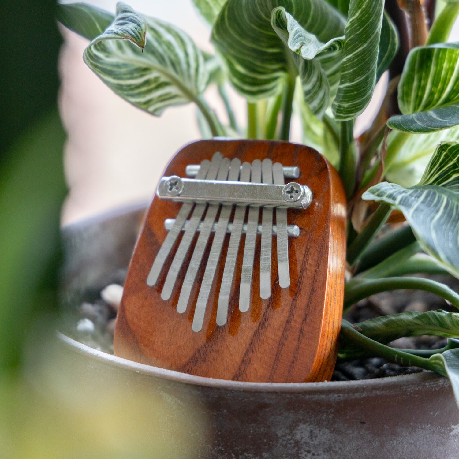 Handmade Solid Wood Kalimbas and Sansulas