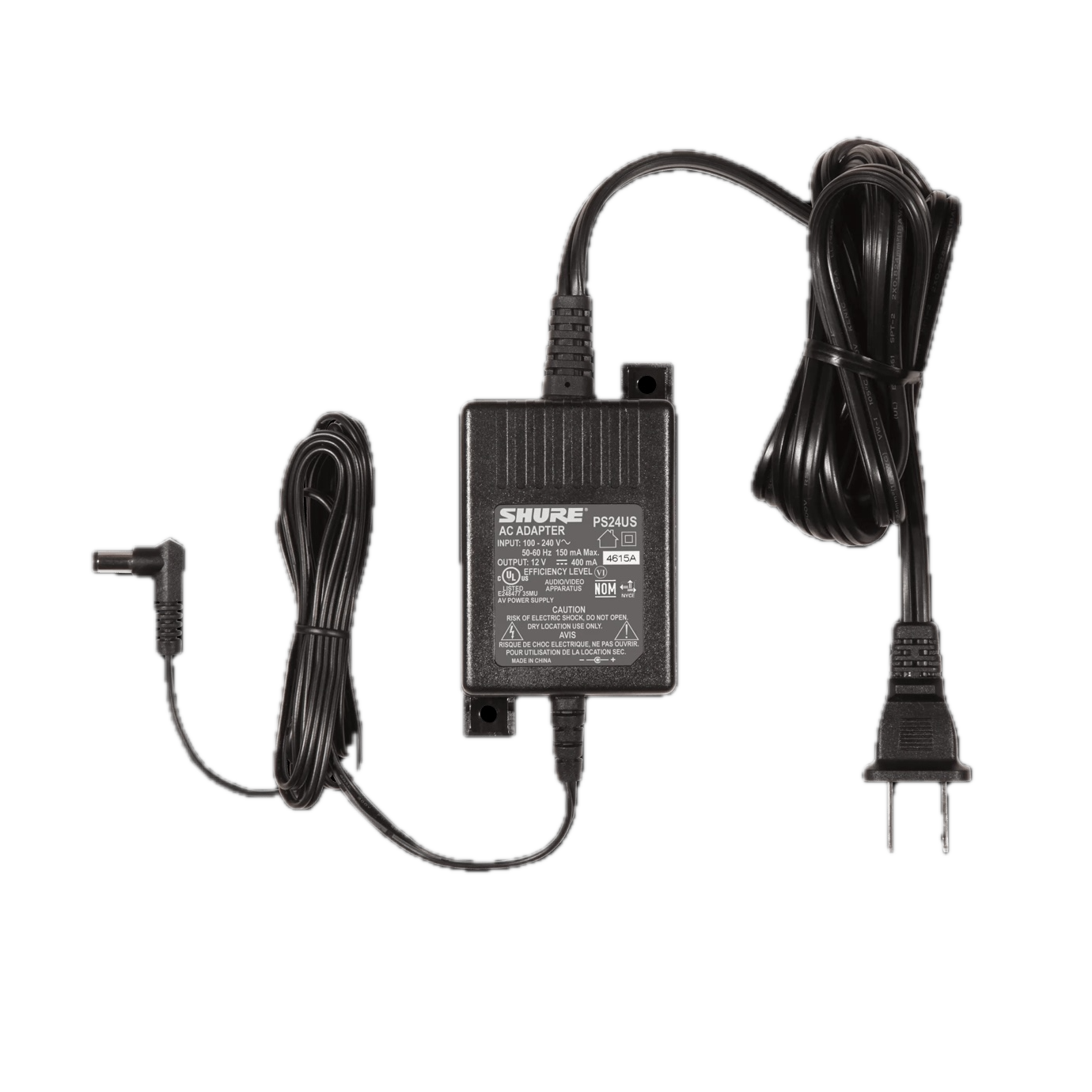 Shure PS24US Power Supply for BLX Wireless Receivers