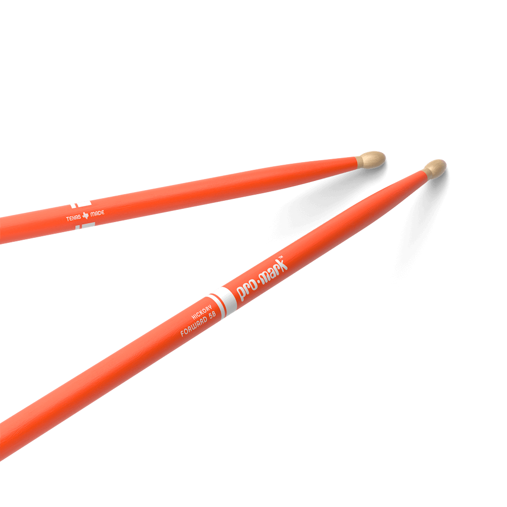 ProMark FORWARD 5B Painted Bright Orange Hickory - Pair