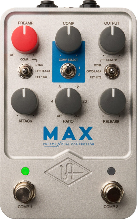 Universal Audio UAFX Max Preamp and Dual Compressor Pedal