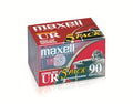 Maxell UR 90 Normal Bias 90-Minute Audio Cassette Tapes - 5 Pack