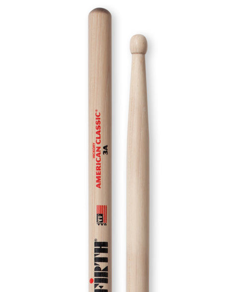 Vic Firth American Classic® Hickory 3A Drumsticks - Pair