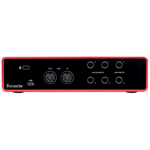 Focusrite Scarlett 4i4 Third Generation USB Audio Interface