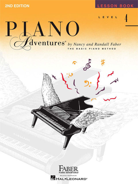 Faber Piano - Level 4 Lesson Book - 2nd Edition 