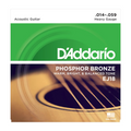 D'Addario Phosphor Bronze Acoustic Guitar Strings Heavy EJ18