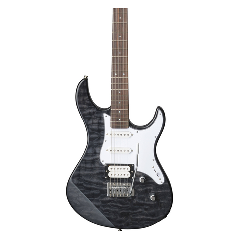 Yamaha PAC212VQM Electric Guitar - Trans Black