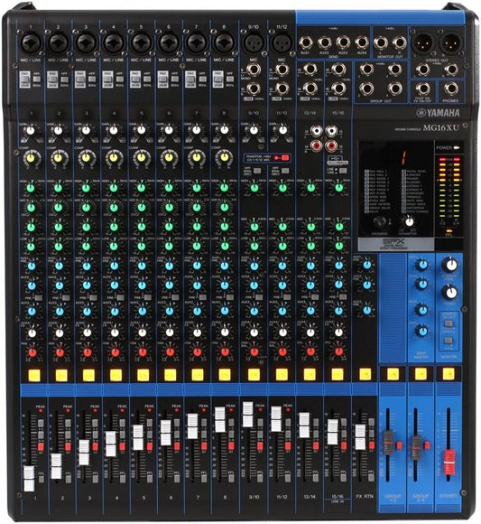 Yamaha MG16XU 16-Channel Analog Mixer