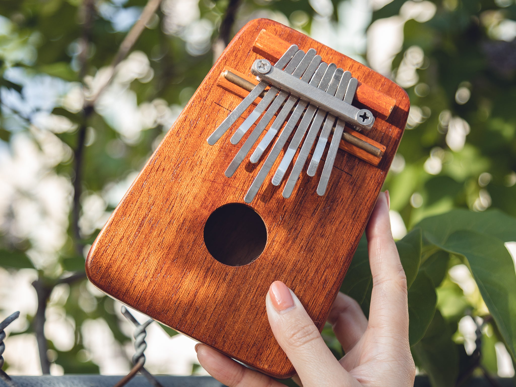 Solid Wood Kalimba