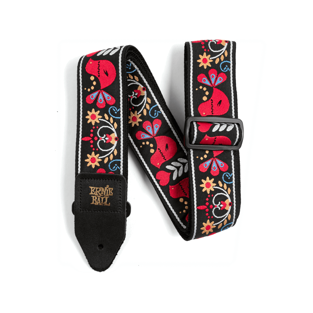 Ernie Ball Classic Jacquard Guitar Strap - Redbird Rising