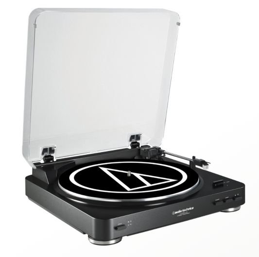 Audio-Technica AT-LP60X-BK Fully Automatic Belt-Drive Turntable - Black