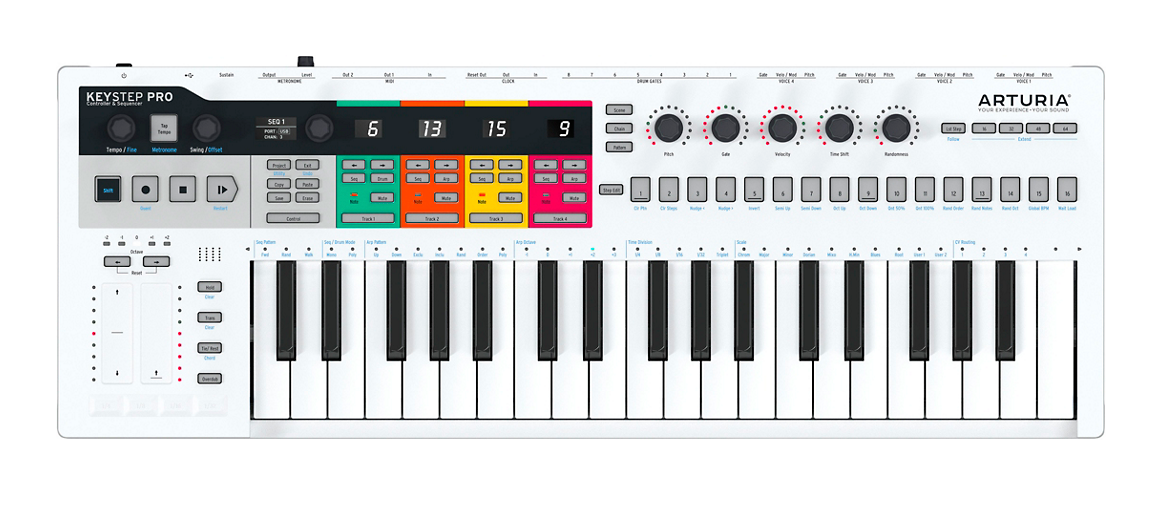 Arturia KeyStep Pro Controller & Sequencer