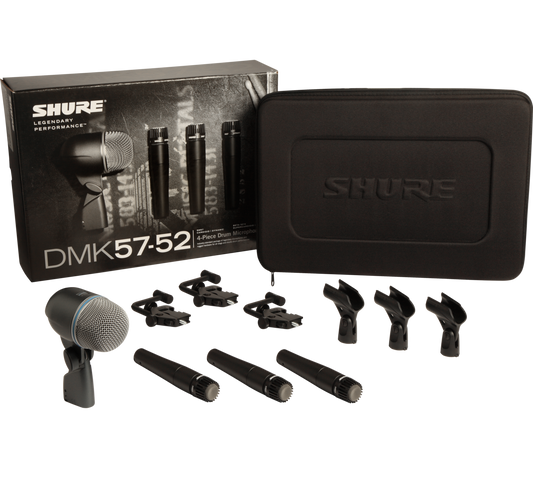 Shure DMK57-52 4-piece Drum Microphone Kit