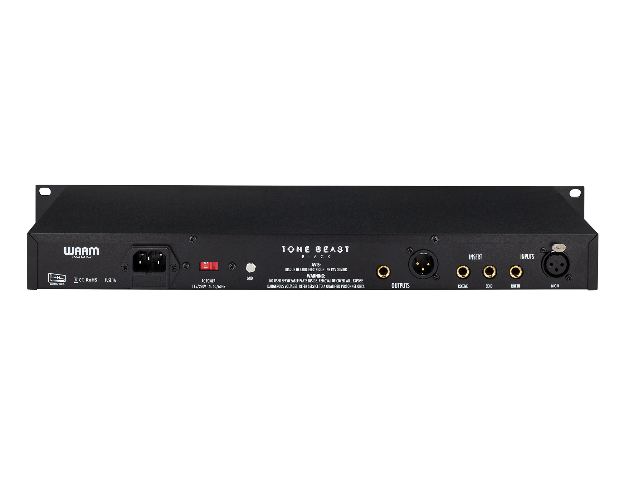 Warm Audio TB12 Tone Beast Microphone Preamp - Black