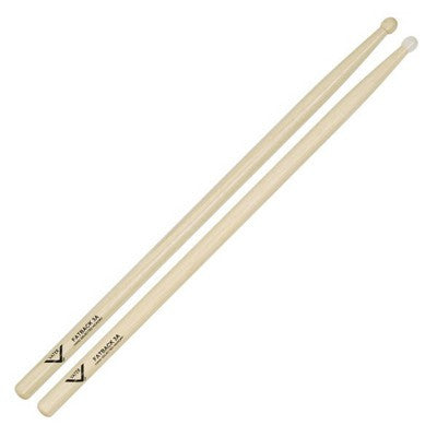 Vater 3A Fat Back Hickory Wood Tip Drum Sticks - A Pair