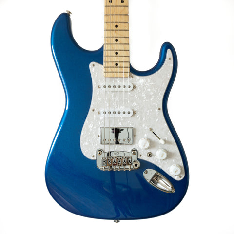 G&L USA Legacy HSS Electric Guitar - Midnight Blue Metallic