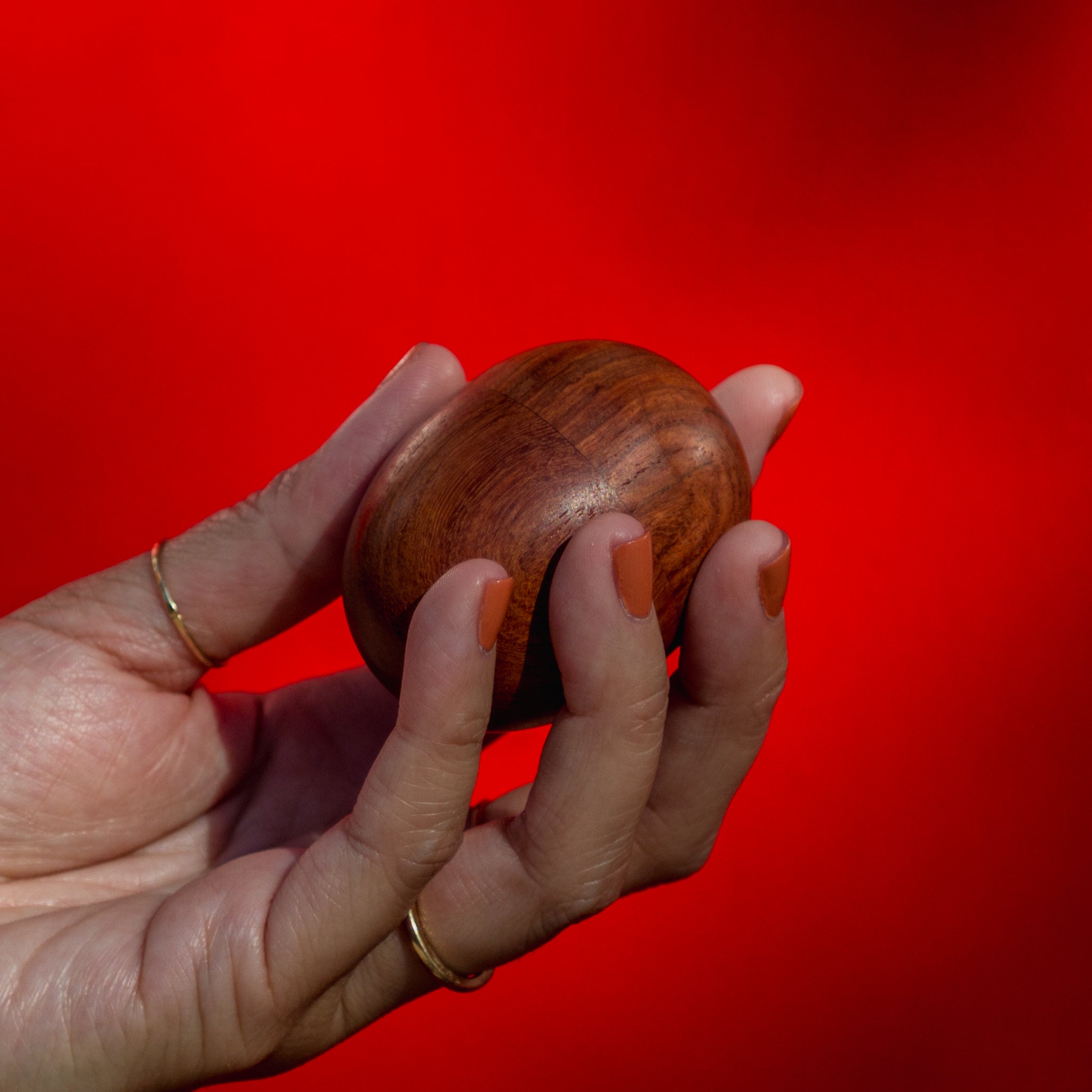 Wood Egg Shaker