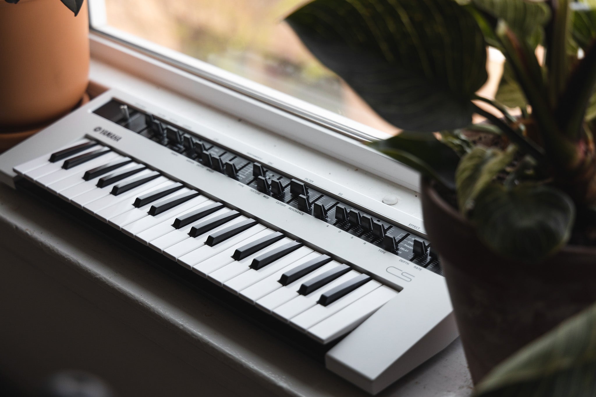 Yamaha Reface CS in window