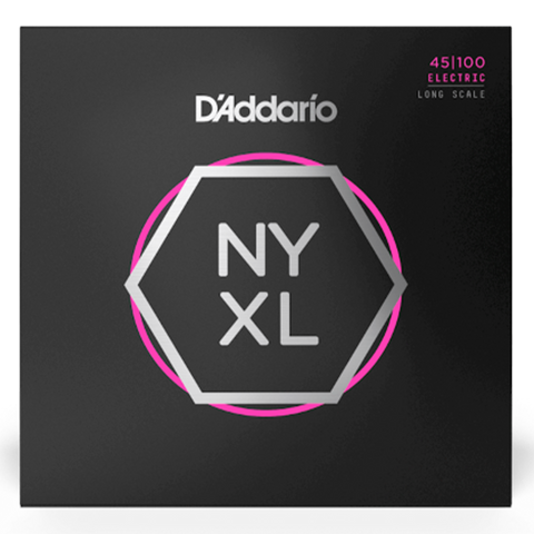 D'Addario NYXL Long Scale Bass Strings 45-100