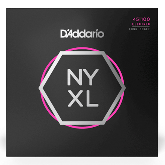 D'Addario NYXL Long Scale Bass Strings 45-100