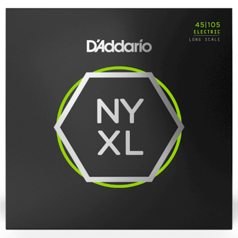 D'Addario NYXL Long Scale Bass Strings 45-105