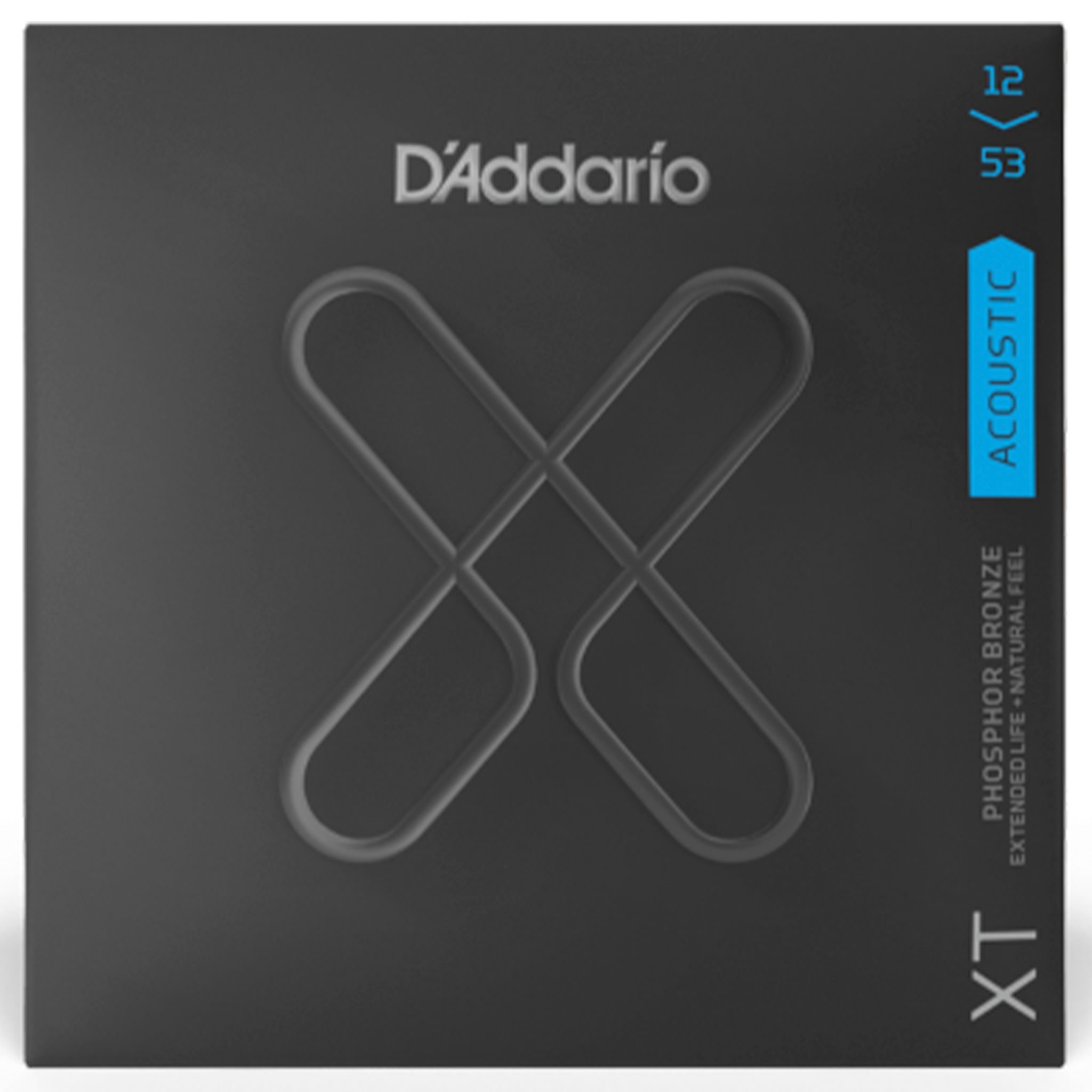 D'Addario XT Phosphor Bronze Acoustic Guitar Strings Regular Light XTAPB1253