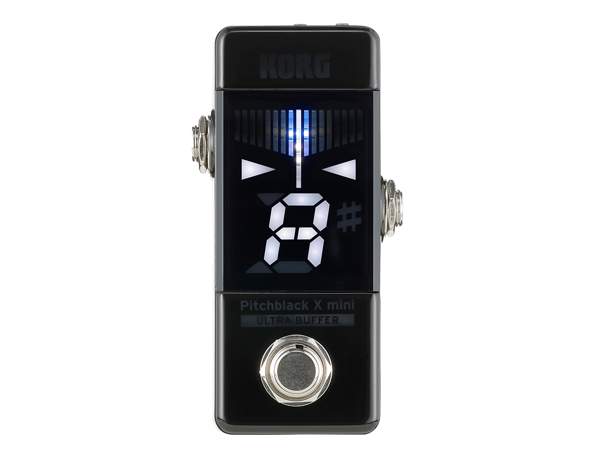 Korg Pitchblack X mini Chromatic Pedal Tuner