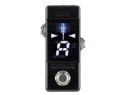 Korg Pitchblack X mini Chromatic Pedal Tuner