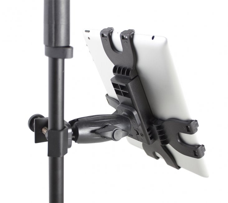 Gator Frameworks GFW-UTL-TBLTCLMP Mic Stand iPad Tablet Tray