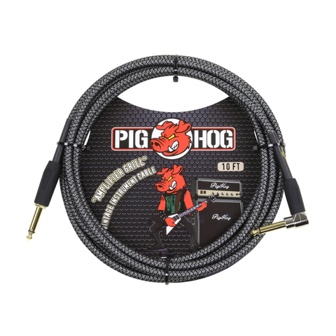 Pig Hog "Amplifier Grill" Right Angle Instrument Cable