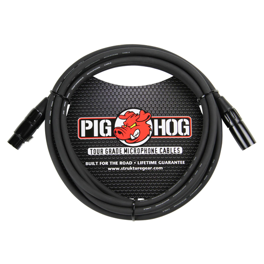 Pig Hog 8mm XLR Microphone Cable