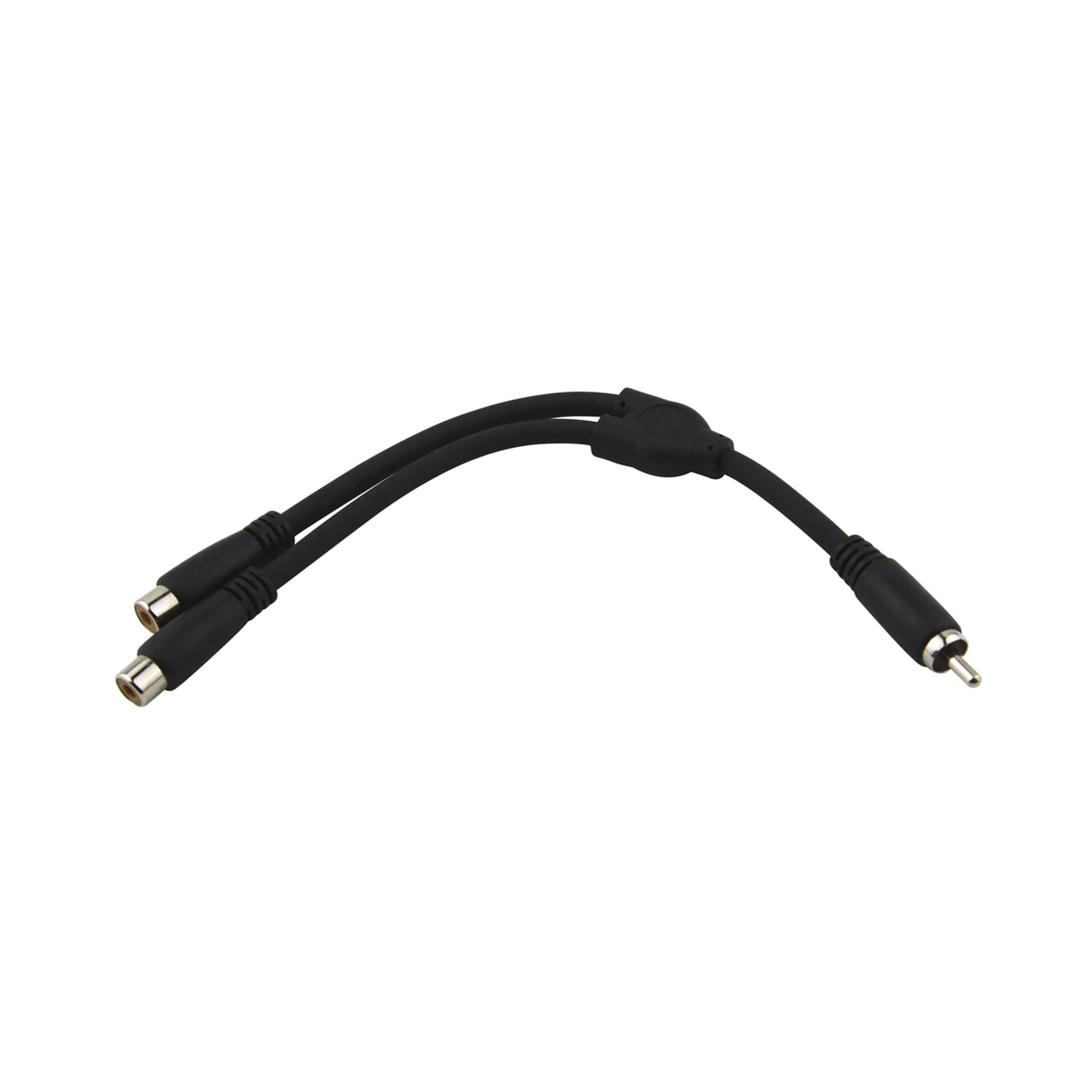 Pig Hog Solutions - RCA(M)-Dual RCA(F) 6" Y Cable