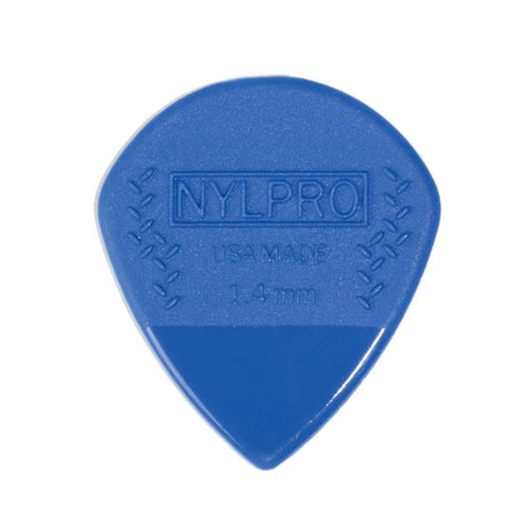 D'Addario Nylpro Jazz Shape Nylon Guitar Pick, 10 Pack