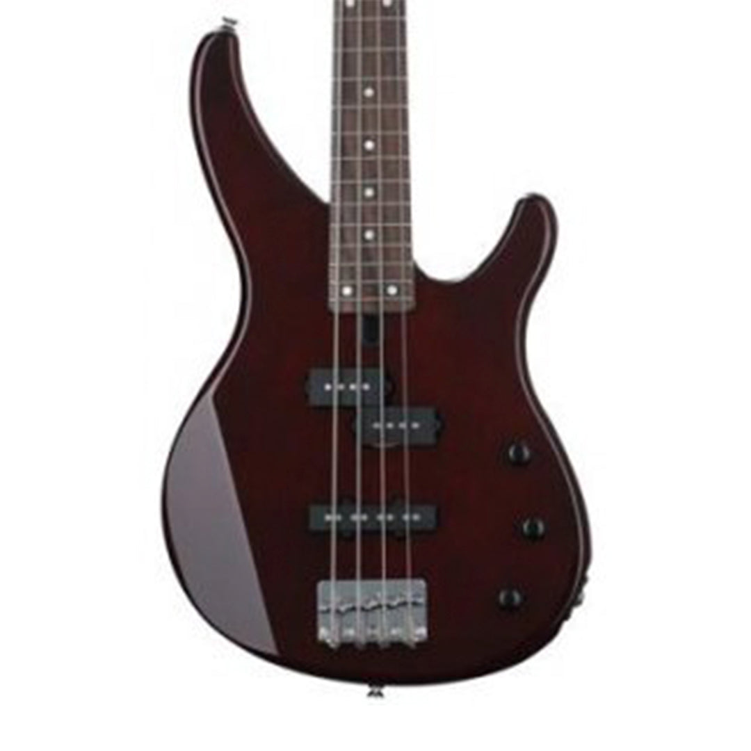 Yamaha Trbx174ew Rtb 4 String Electric Bass Guitar Root Beer Bridgeset Sound 3442