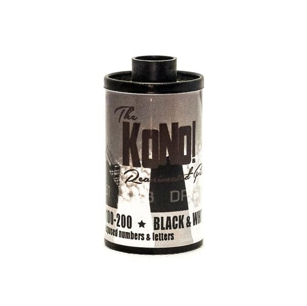 KONO! REKORDER ISO 200 B&W 35mm Film - 24 exp.